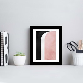 Wallity Cuadro Decorativo Enmarcado Multicolor Sctcız-006